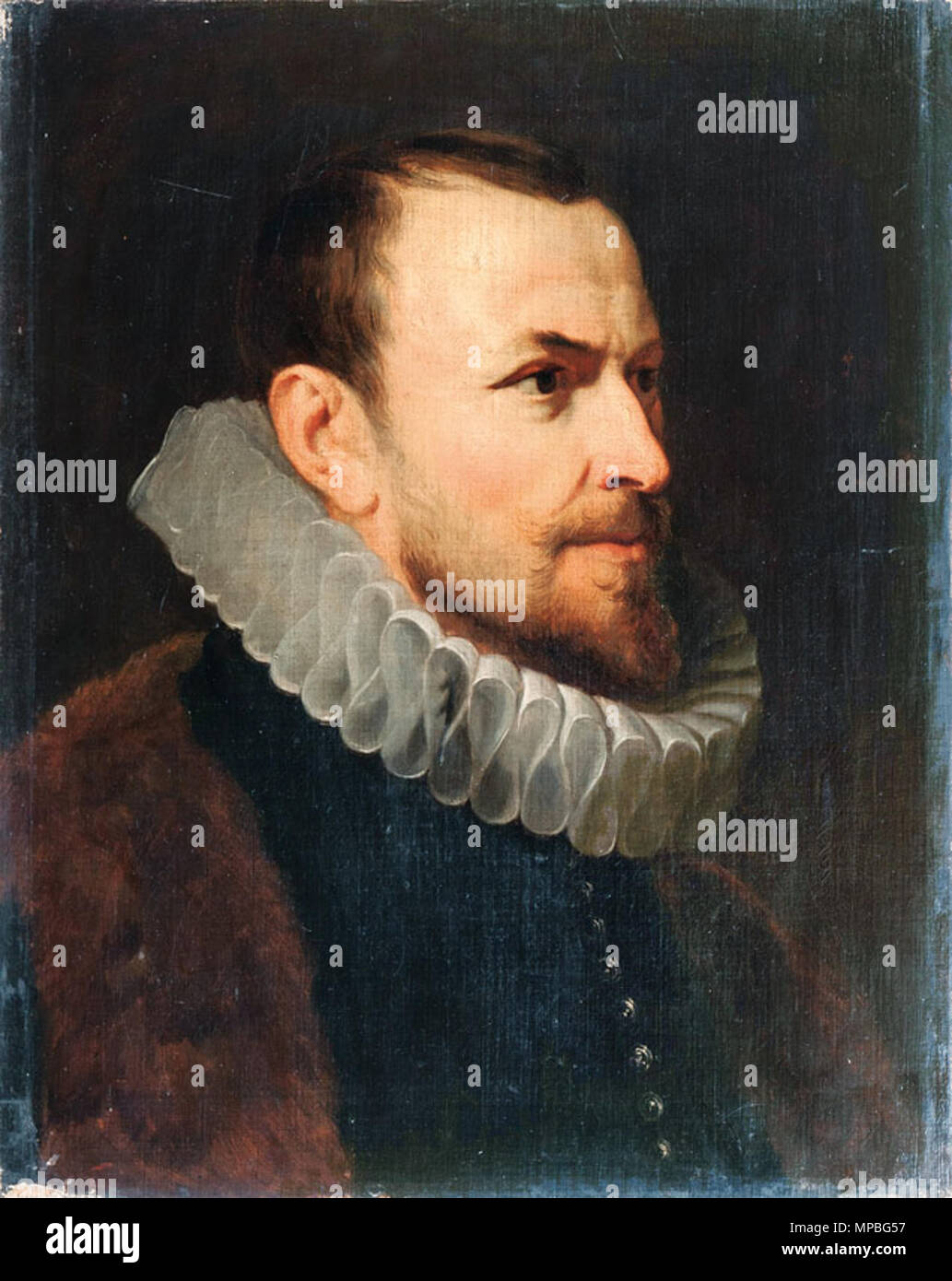 . Portrait des Nicolas Rockox. Wohl um 1700, Öl auf Leinwand. 55 x 44 cm. um 1700. Nachfolger von Peter Paul Rubens (1577 - 1640) Alternative Namen: Rubens, Pierre Paul Rubens, Pieter Paul Rubens, Sir Peter Paul Rubens Beschreibung flämischen Maler, Bildhauer, Zeichner und Grafiker Geburtsdatum / Tod 28. Juni 1577 30. Mai 1640 Ort der Geburt / Todes siegen Antwerpen Standort Antwerpen (1589-1600), Mantua (9. Mai 1600-1608), Spanien (1603), Antwerpen (1608-1640), den Niederlanden (1612), Paris (23. Mai 1623-29. Juni 1623, vom 4. Februar 1625-9 Juni 1625), Calais (November 1626), Paris (16. Dezember Stockfoto