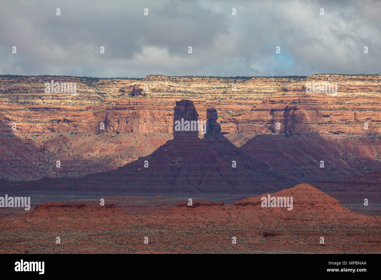 Valley of the Gods, Utah Stockfoto