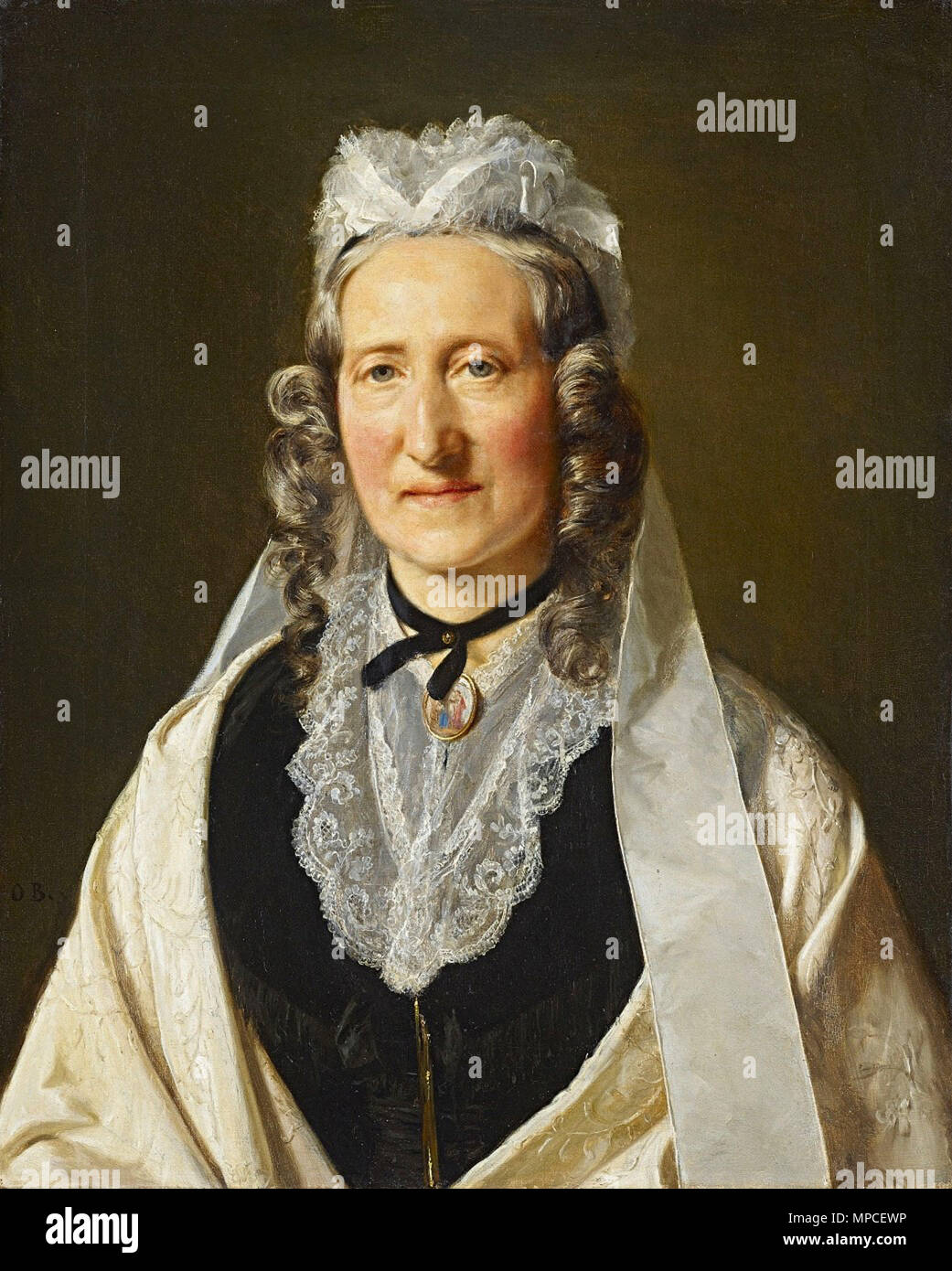 Bache Otto - Porträt einer Frau Stockfoto
