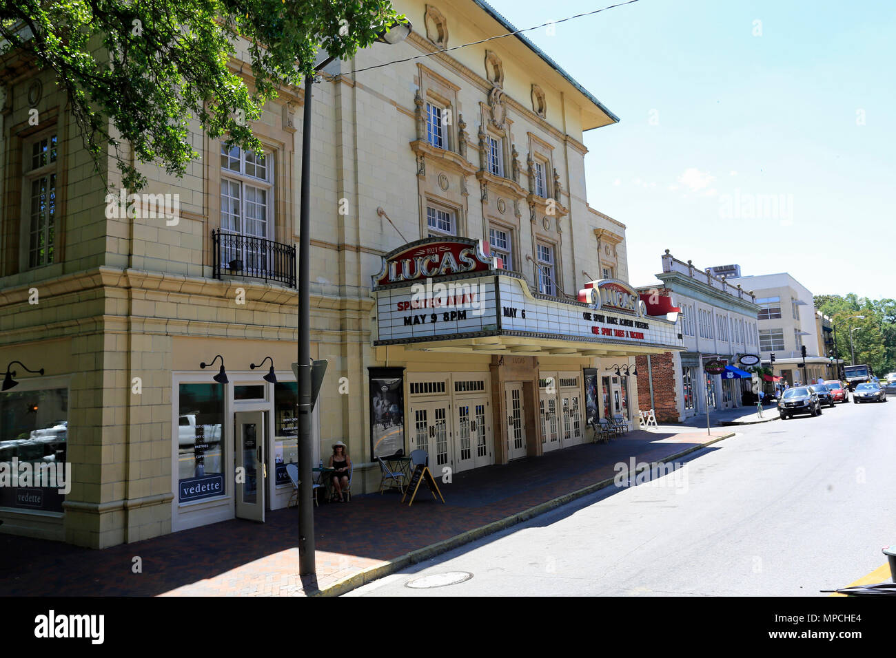Lucas Theater für darstellende Künste in der Stadt Savannah, Georgia, USA Stockfoto