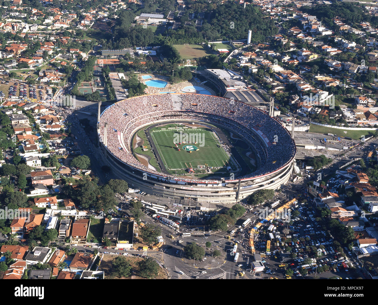 Morumbi Stadion, cícero Pompeu de Toledo, Sao Paulo, Brasilien Stockfoto