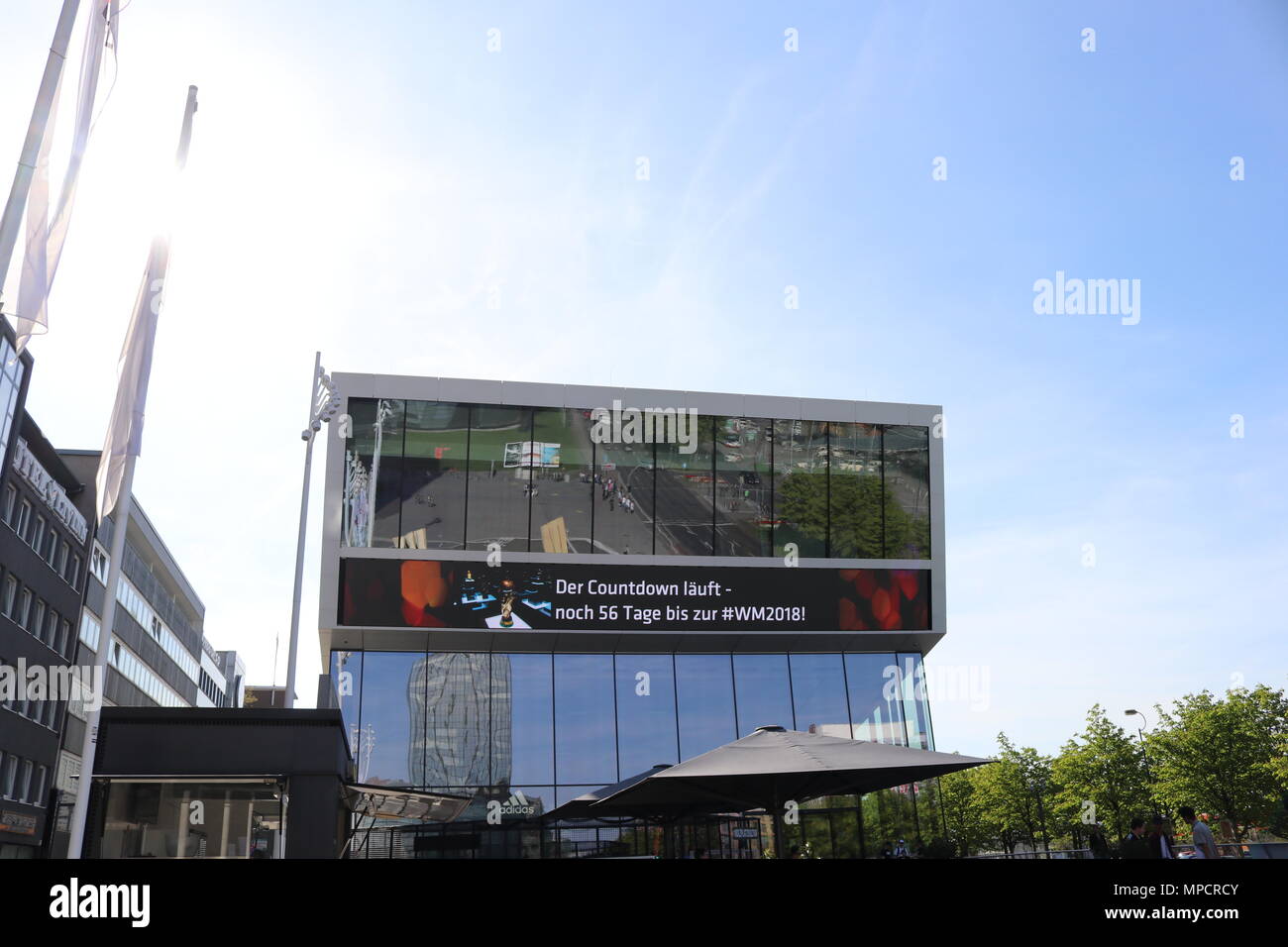 Dortmund, Ruhrgebiet, Nordrhein-Westfalen, Deutschland - 16 April 2018: der deutsche Fußball-Museum Stockfoto