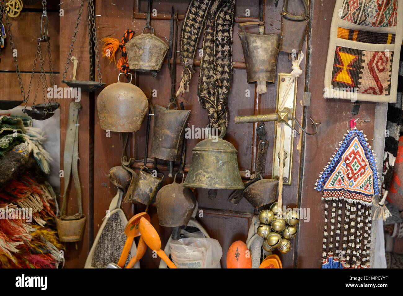 Einkaufen in Fethiye Türkei Stockfoto