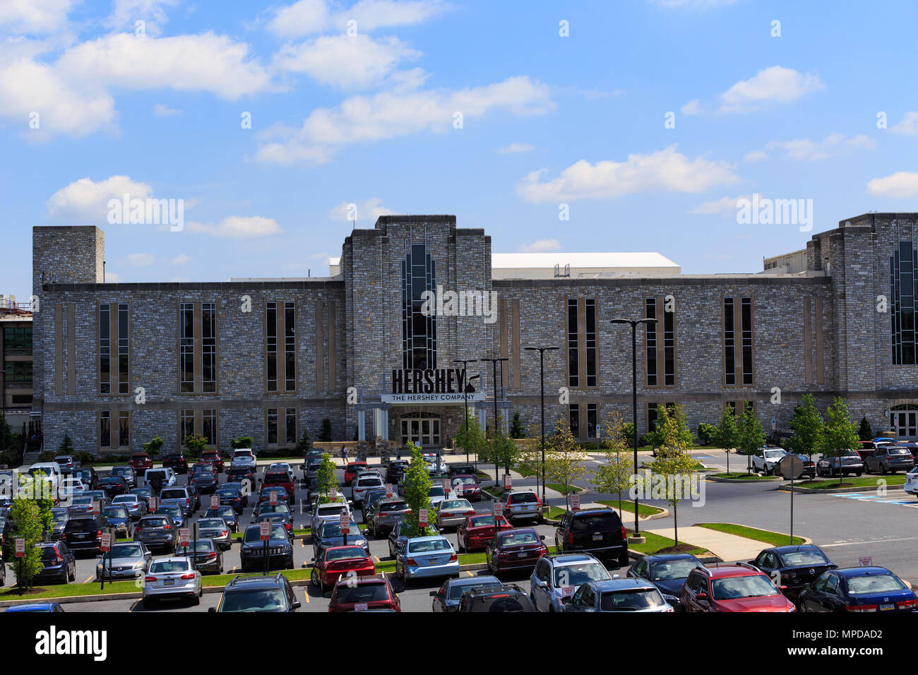 Hershey, Pa, Usa - 21. Mai 2018: Die Hershey Schokoladenfabrik Ist In Der  Innenstadt Von Hershey Entfernt Stockfotografie - Alamy
