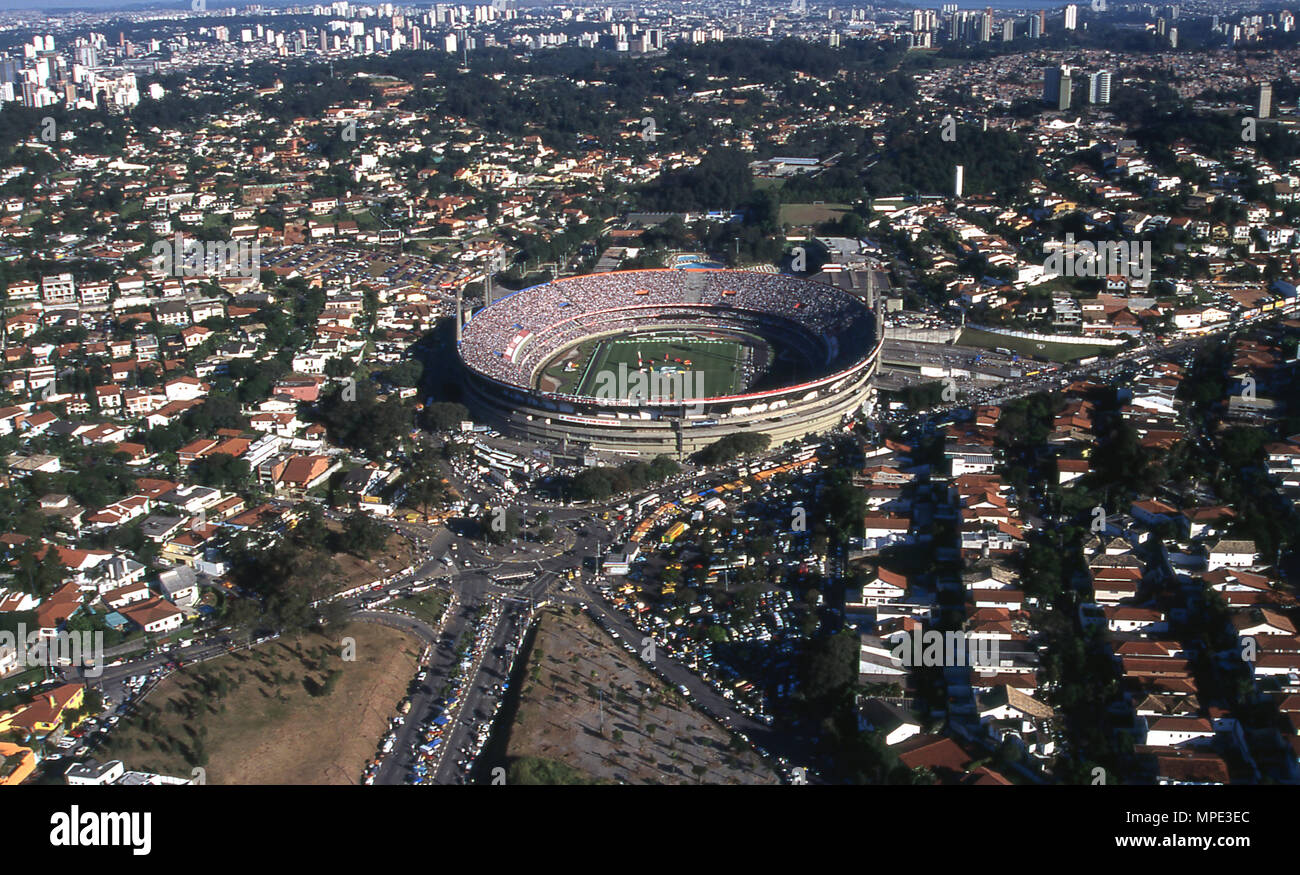 Morumbi Stadion, Sao Paulo, Brasilien Stockfoto