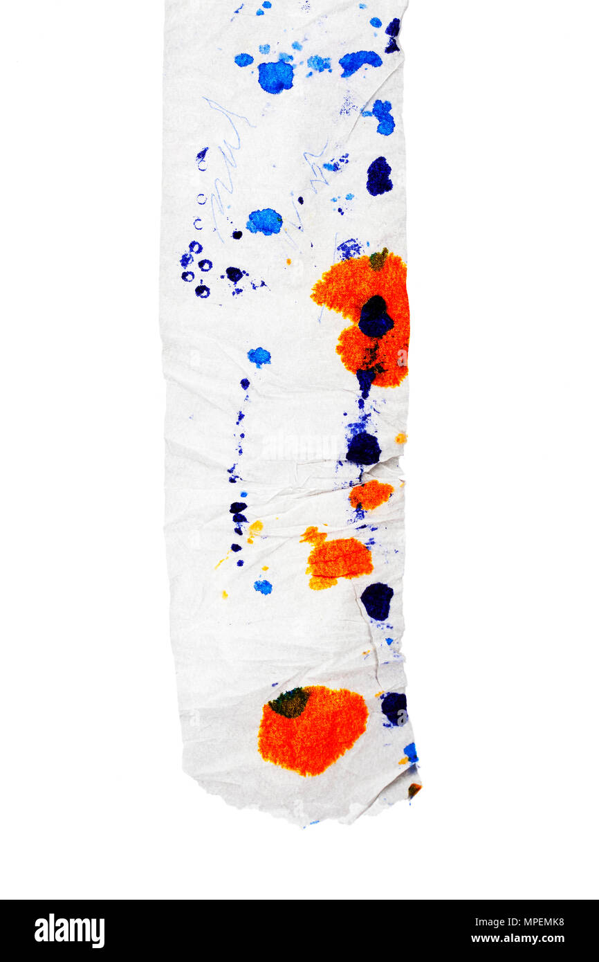 Japanisches Design auf weißem Hintergrund. Stockfoto