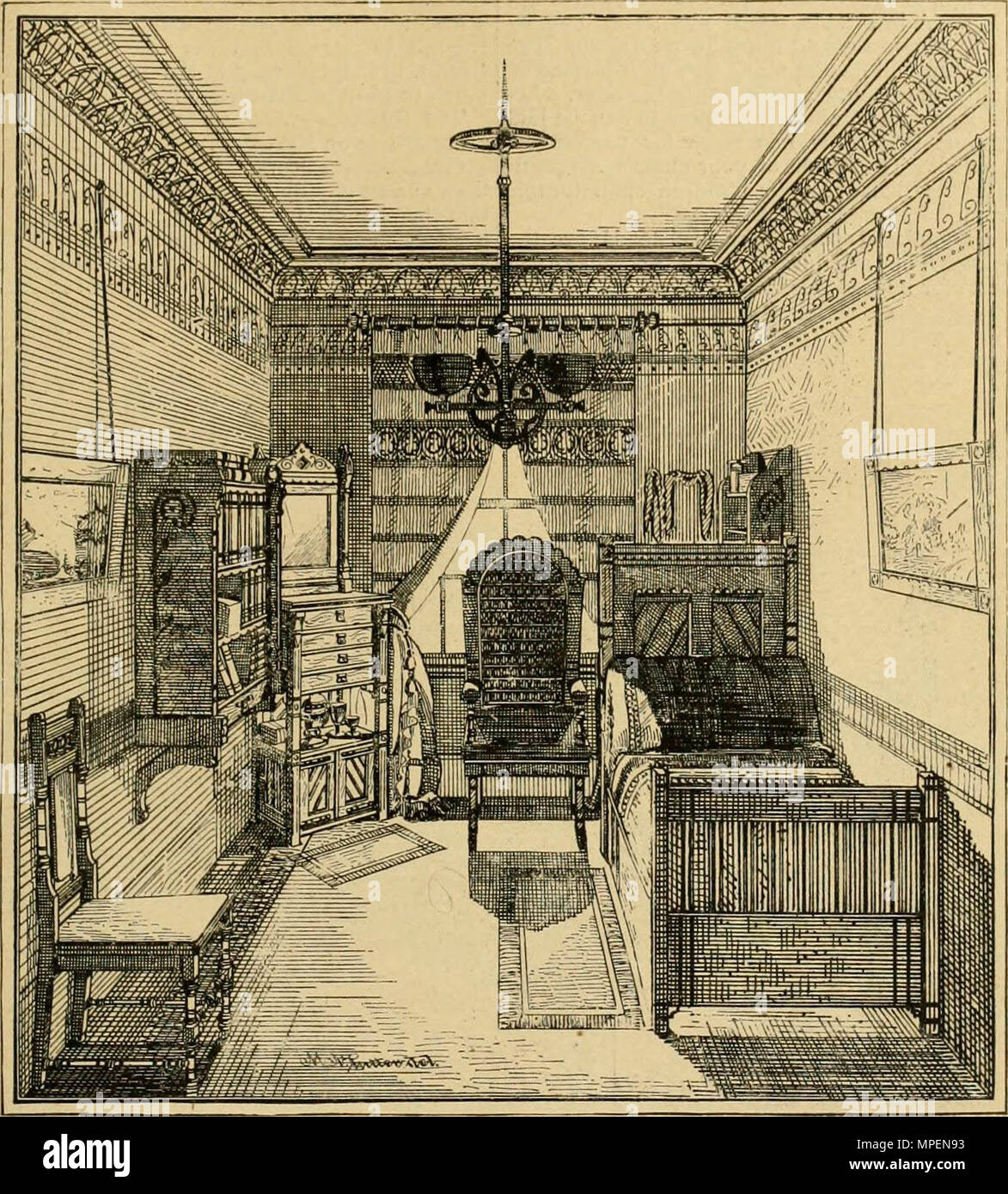 "Eine inländische cyclopaedia von praktischen Informationen.." (1878) Stockfoto