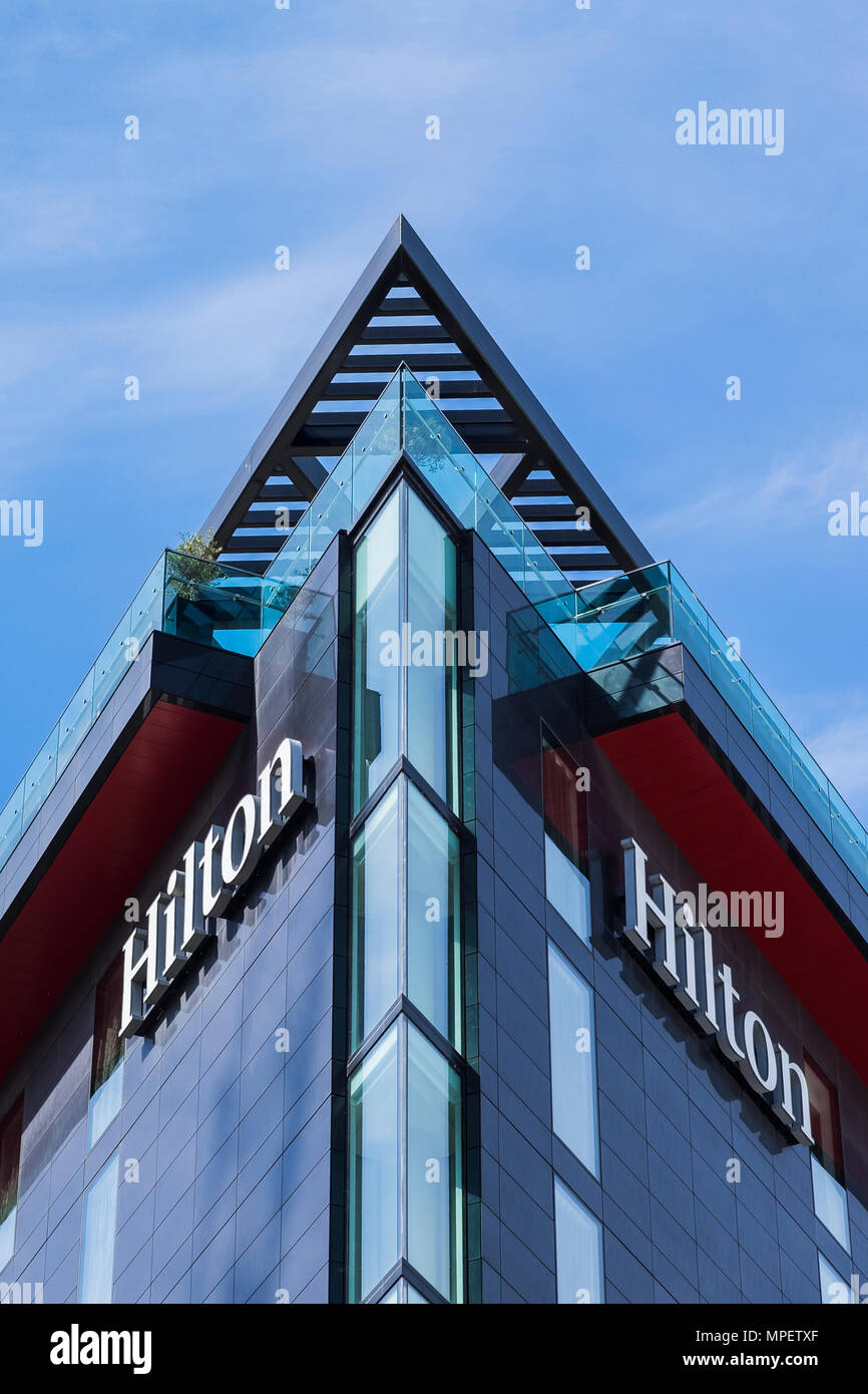 Hotel Hilton London Wembley, Wembley Park, Stadtteil Brent, London, England, Großbritannien Stockfoto