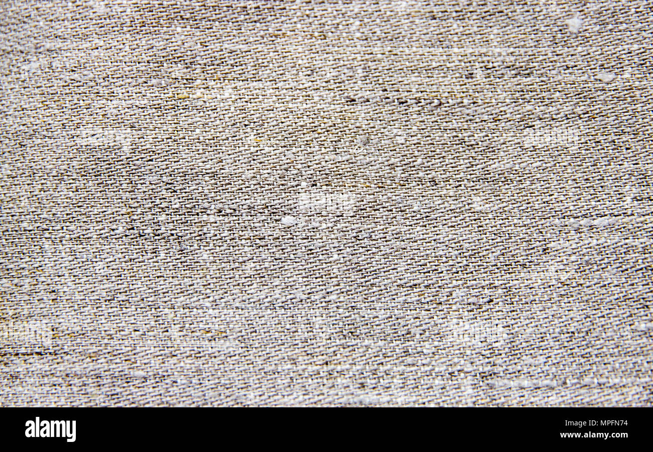 Graue Leinwand closeup Stockfoto