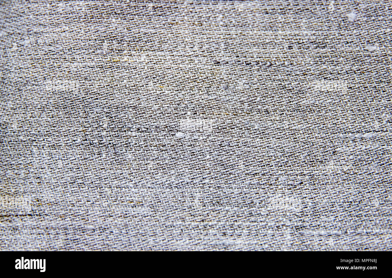 Graue Leinwand closeup Stockfoto