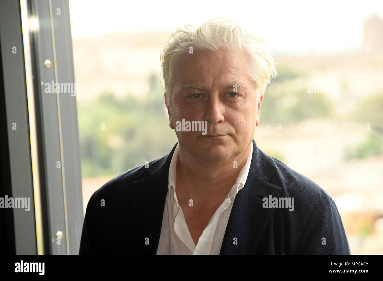 Rom, Italien, 22. Mai 2018 - Hotel Eden Photocall Präsentation HOTEL GAGARIN Tommaso Ragno in der Rolle von Franco Paradiso Credit: Giuseppe Andidero/Alamy leben Nachrichten Stockfoto Rom, Italien, 22. Mai 2018 - Hotel Eden Photocall Präsentation HOTEL GAGARIN Tommaso Ragno in der Rolle von Franco Paradiso Credit: Giuseppe Andidero/Alamy leben Nachrichten Stockfoto