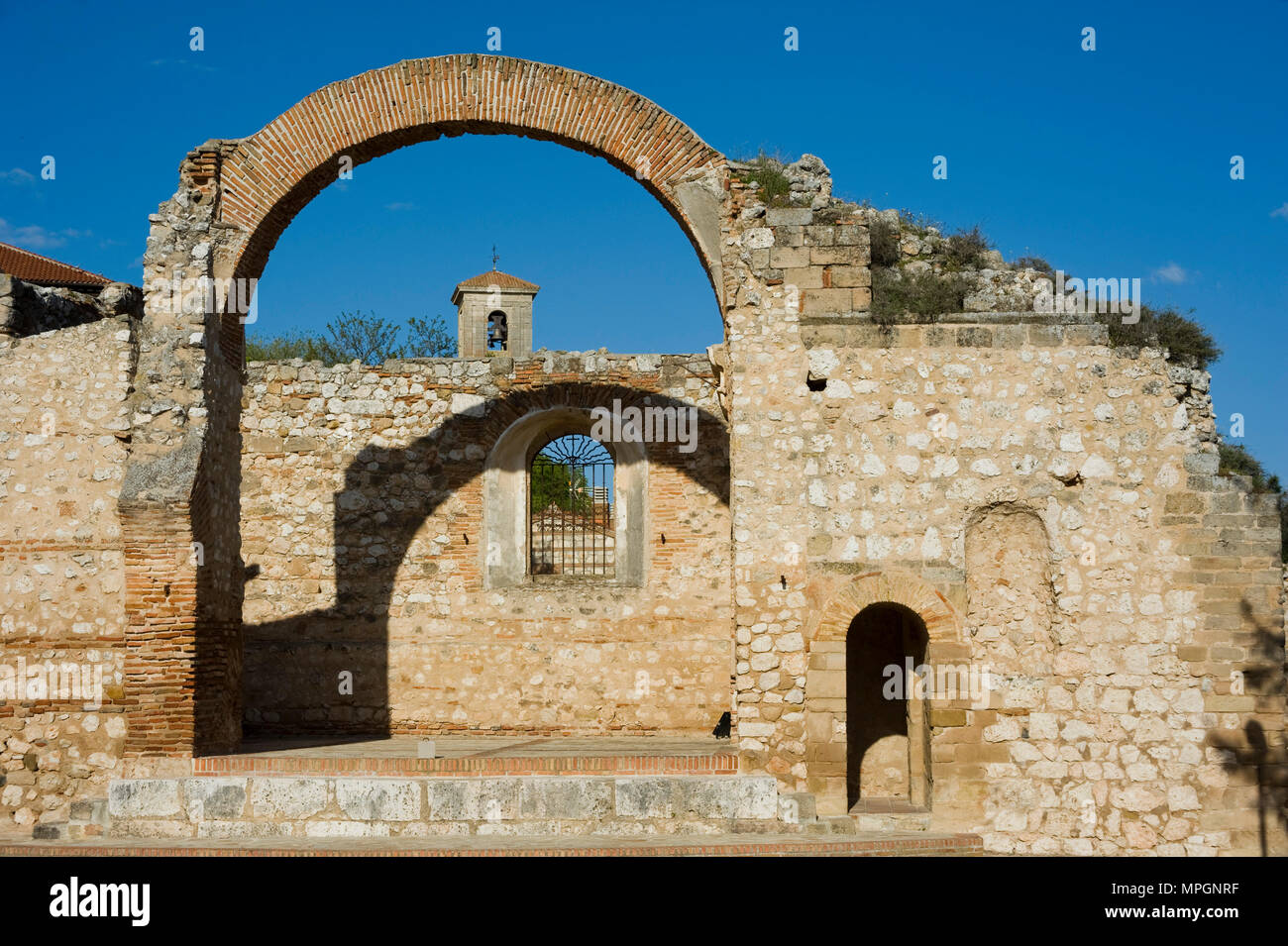 Kirche San Pedro. Hita, Guadalajara, Spanien. Stockfoto