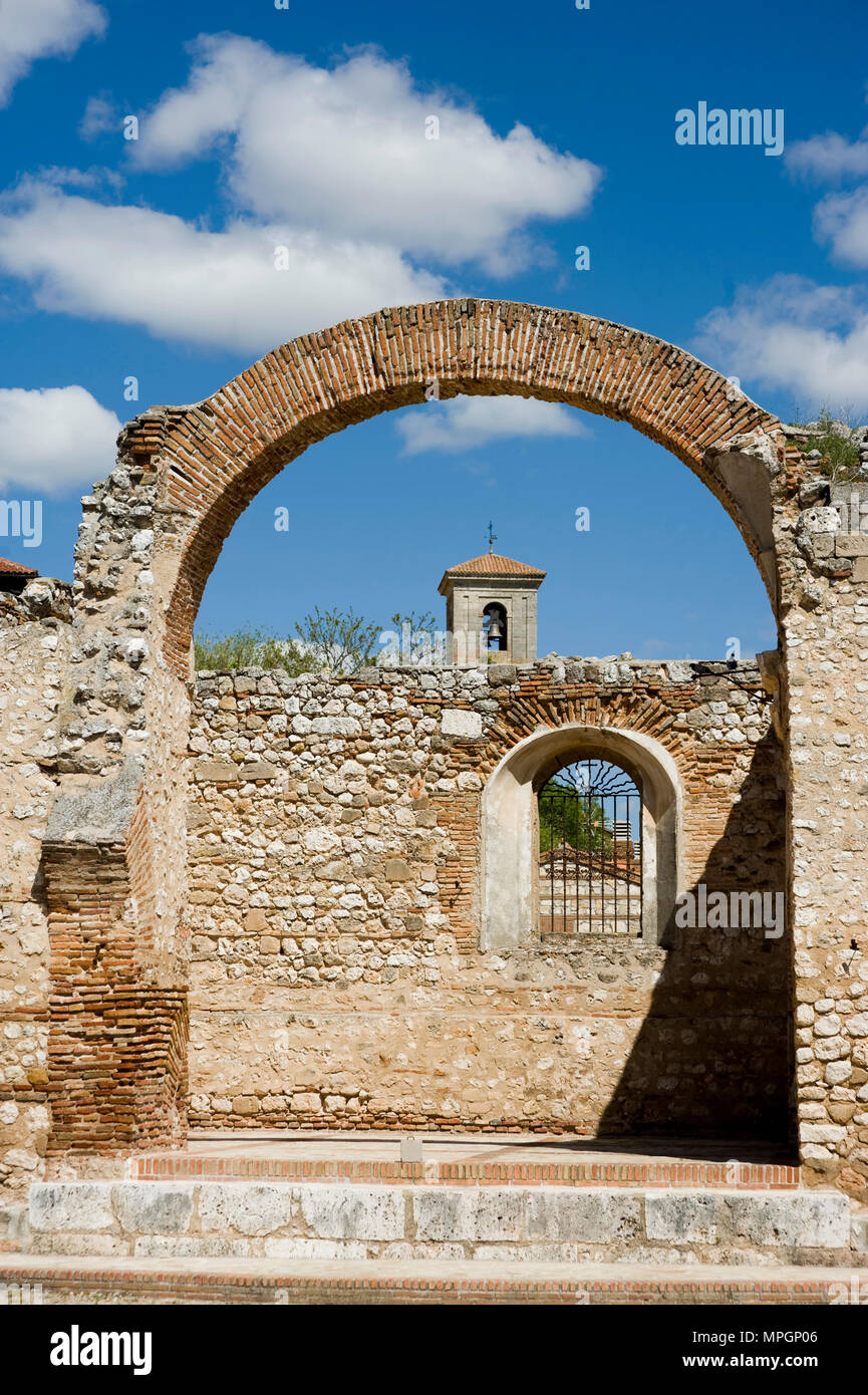 Kirche San Pedro. Hita, Guadalajara, Spanien. Stockfoto