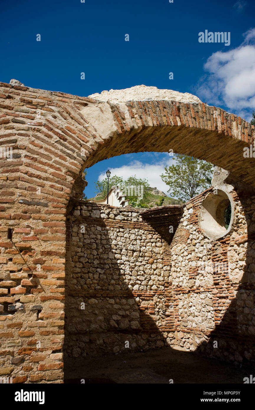 Kirche San Pedro. Hita, Guadalajara, Spanien. Stockfoto