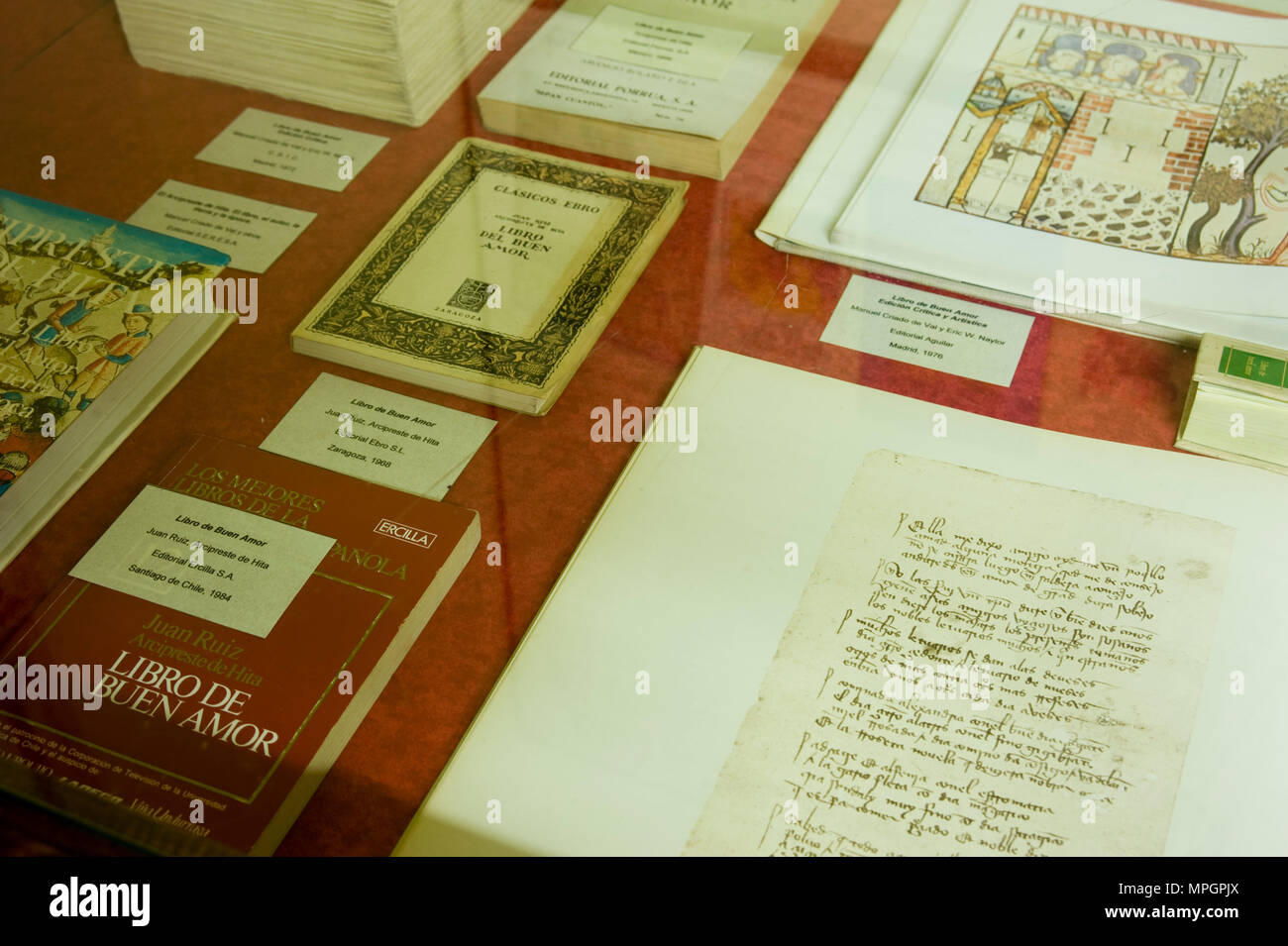 Casa del las. Hita, Guadalajara, Spanien. Stockfoto