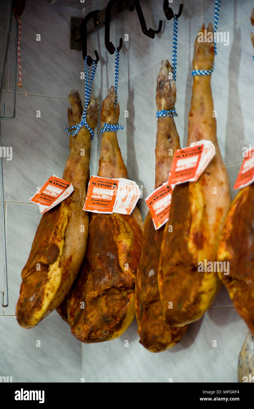 Hita, Guadalajara, Spanien. Stockfoto