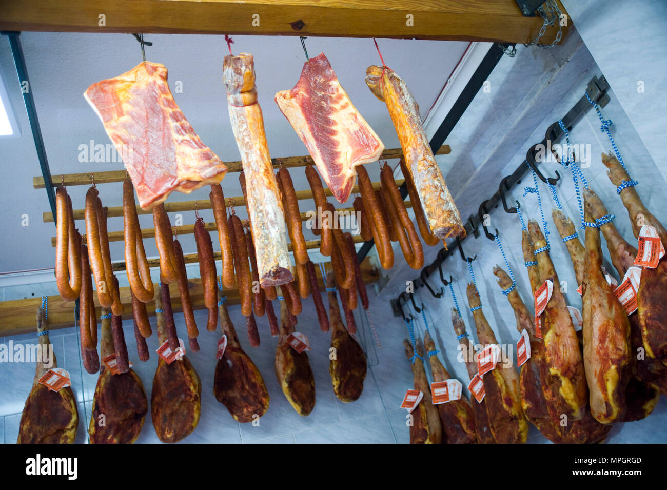 Hita, Guadalajara, Spanien. Stockfoto