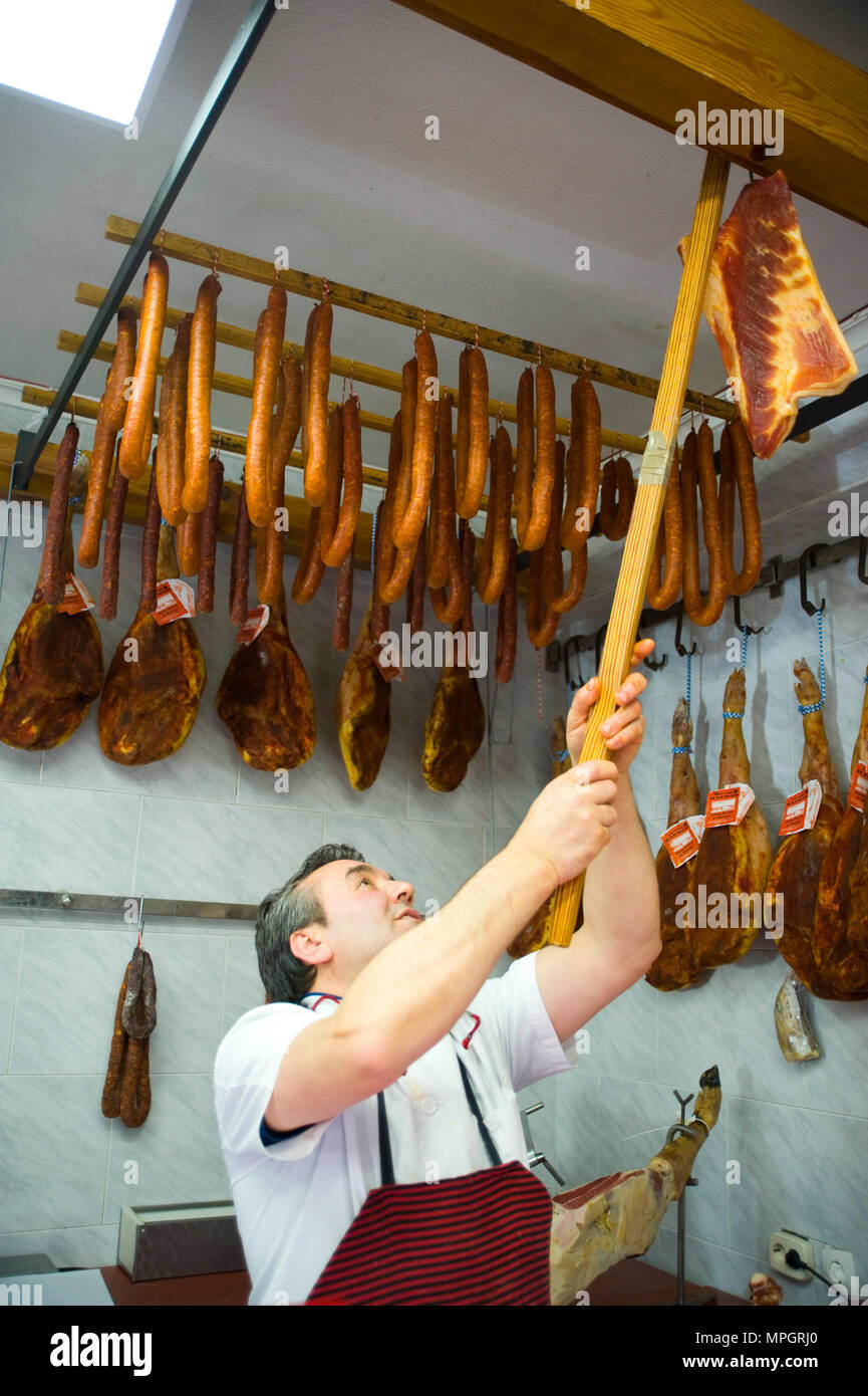 Hita, Guadalajara, Spanien. Stockfoto