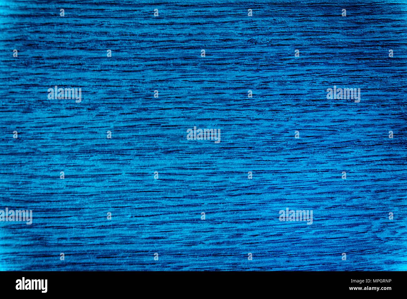 Ultra Blue Grunge Holz- Textur, Schneidebrett Oberfläche für Designelemente. Stockfoto