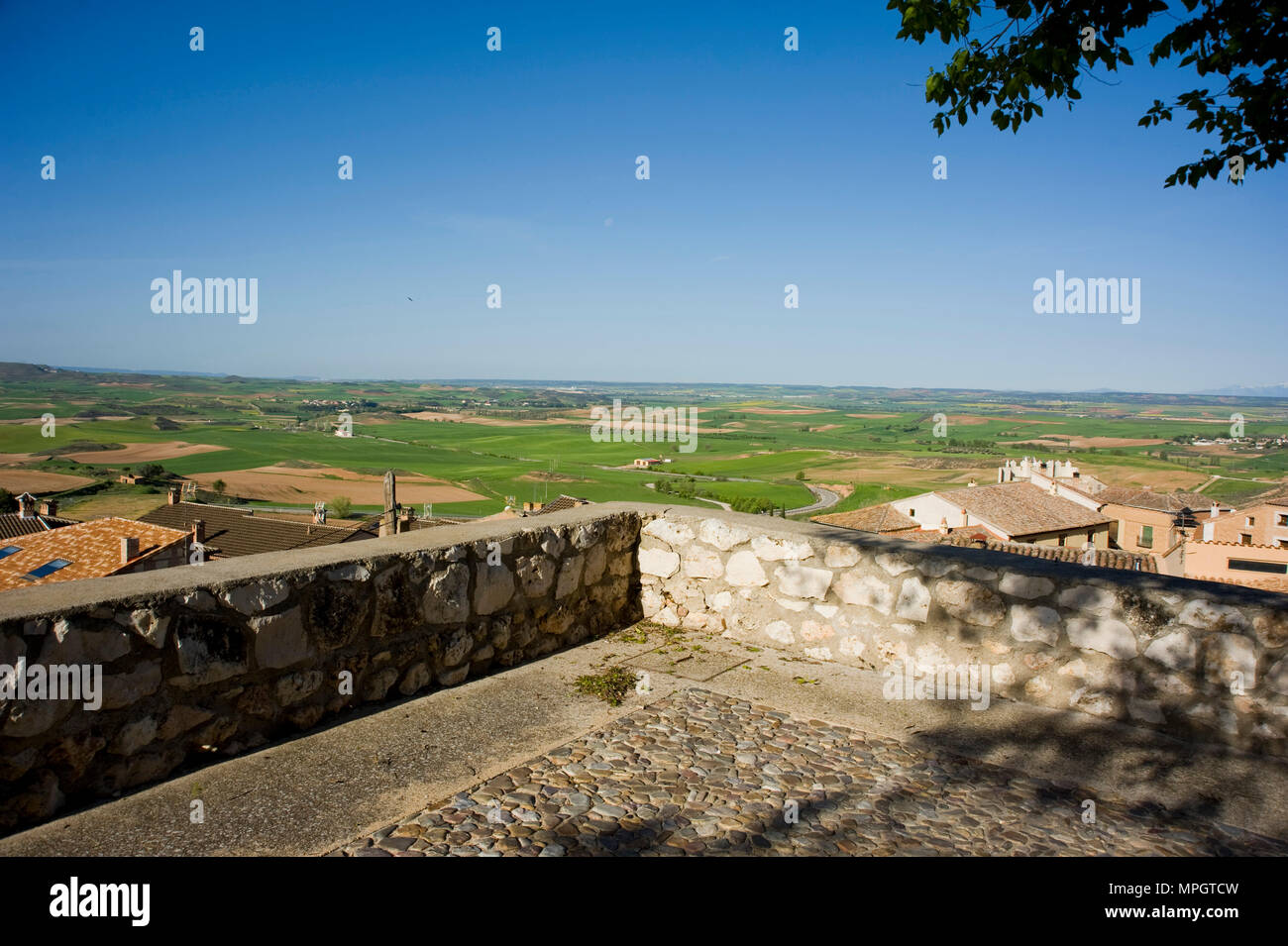 Hita, Guadalajara, Spanien. Stockfoto