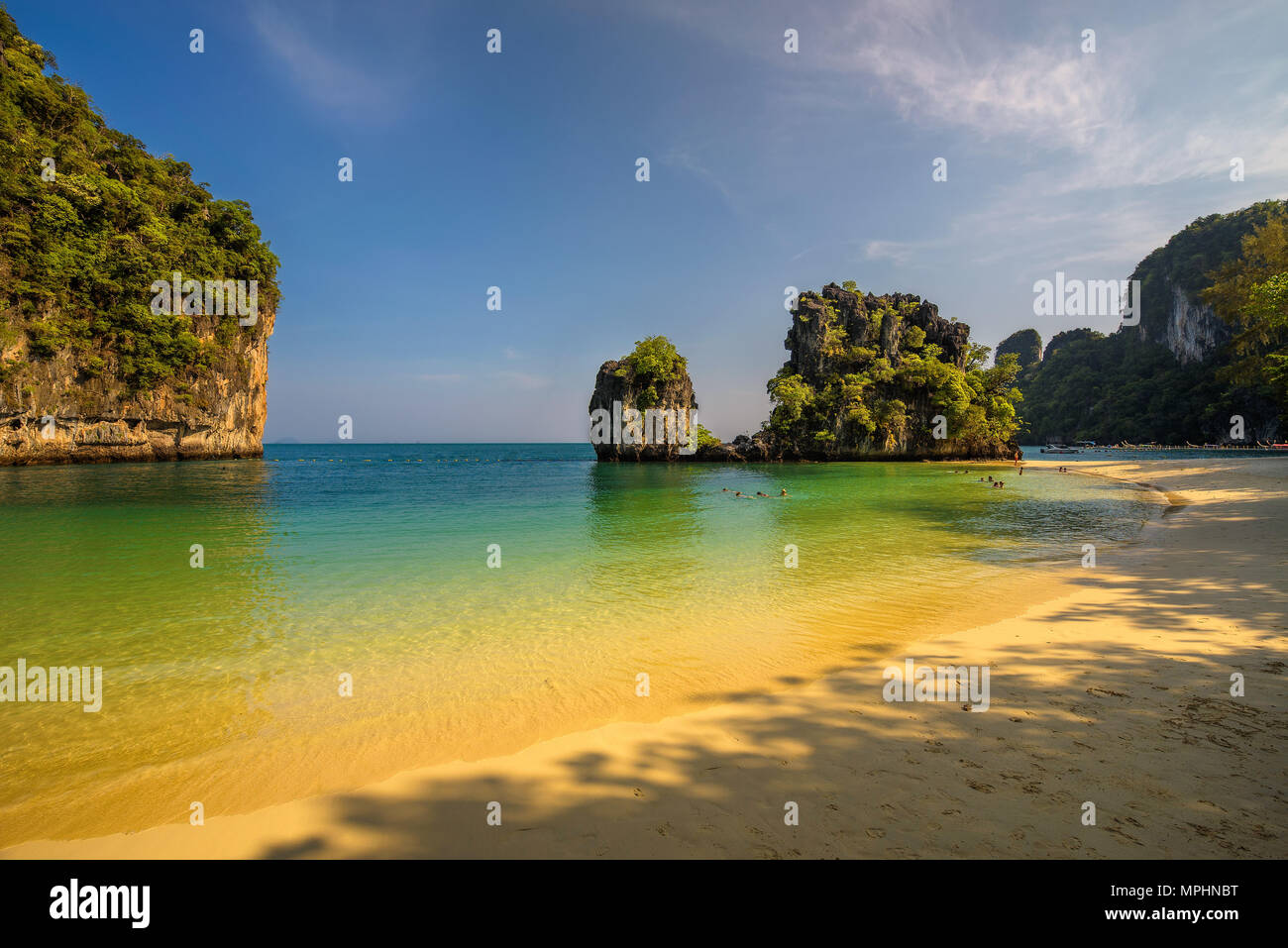 Strand auf der Insel Koh Hong Island in Thailand Stockfoto