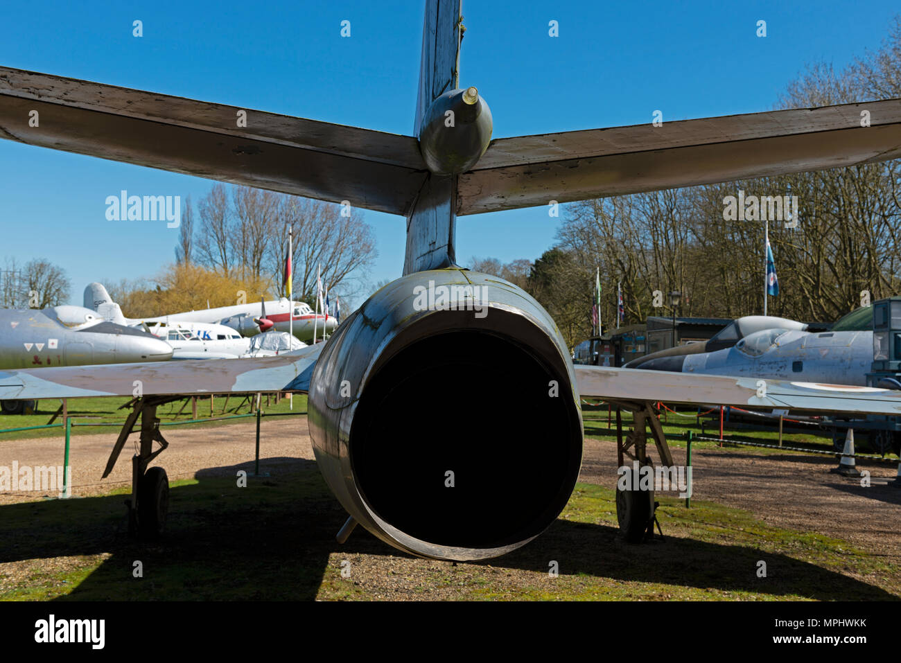 Norfolk und Suffolk Aviation Museum, Flixton, Suffolk, Großbritannien. Stockfoto