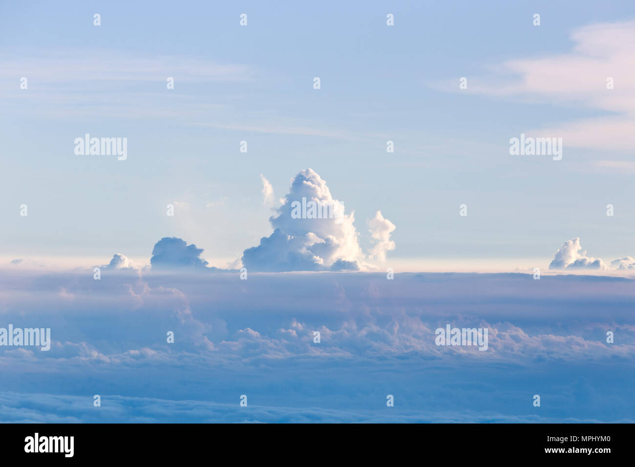 Die wolkenbildung, Bali, Indonesien Stockfoto