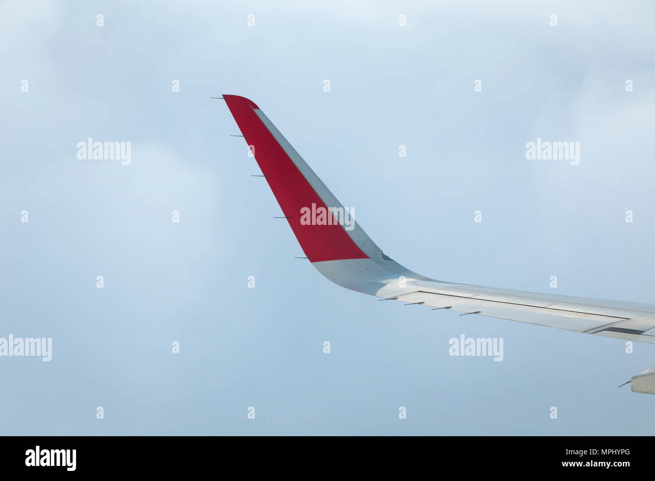 Airasia winglet, Indonesien Stockfoto