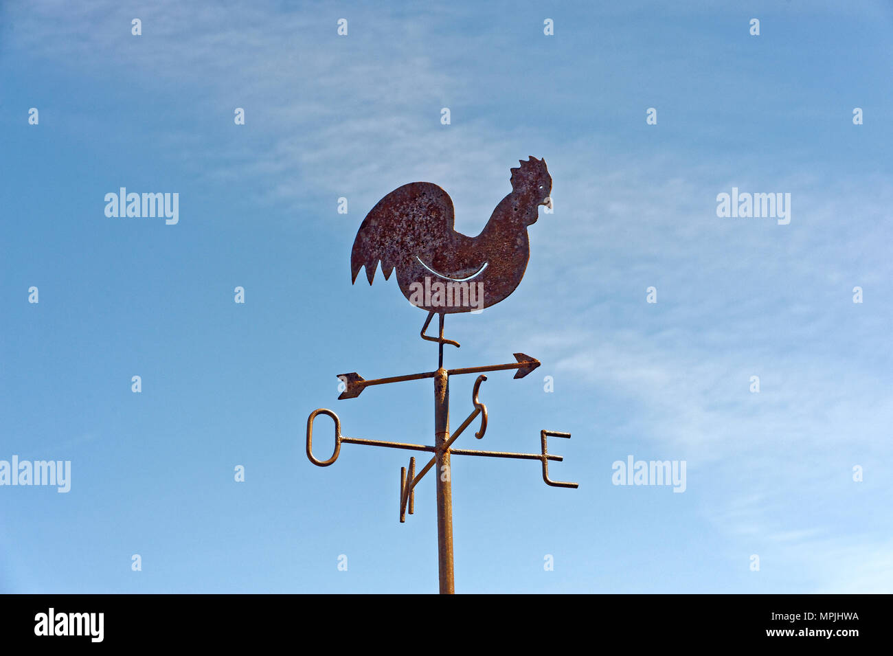 Wetterfahne in Spanien Stockfoto