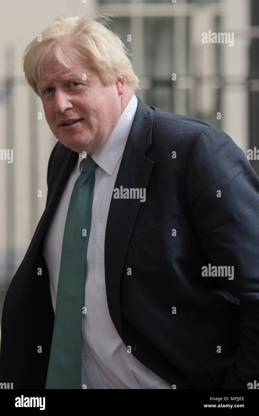 Downing Street, London, UK. 11. Oktober 2016. Minister der Regierung verlassen, Downing Street nach der Teilnahme an der Sitzung. Bild: Boris Johnson - Stockfoto
