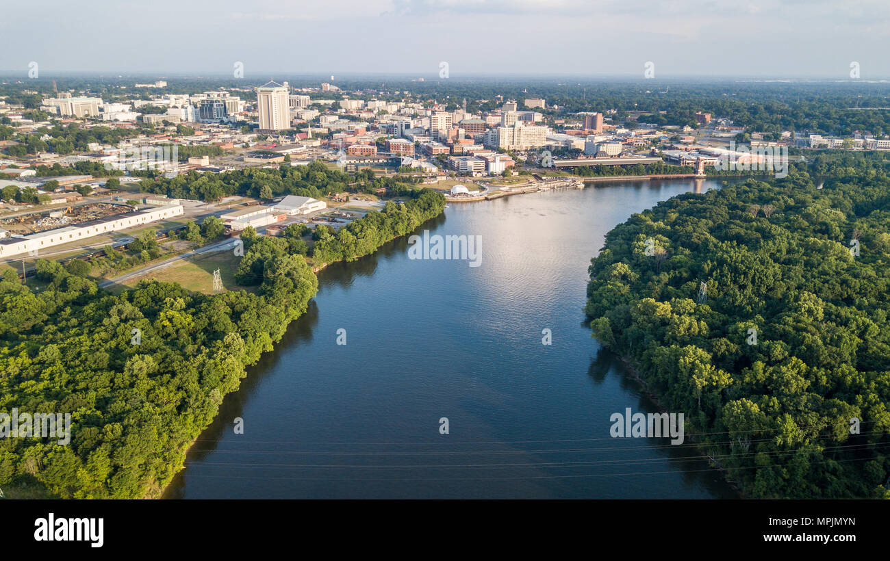 Gun Insel Rutsche, Montgomery, Alabama, USA Stockfoto