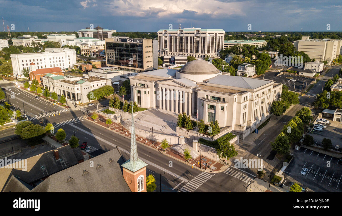 Supreme Court und Juristische Bibliothek gebäude, Montgomery, Alabama, USA Stockfoto