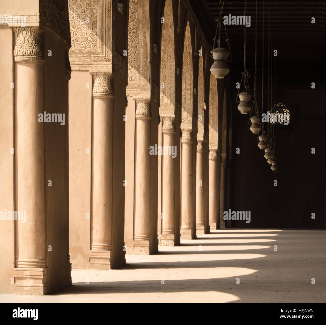 Licht und Schatten Stockfoto