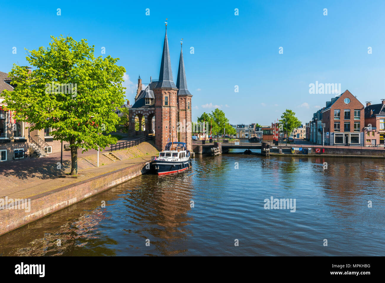 Sneek Friesland Niederlande Stockfoto