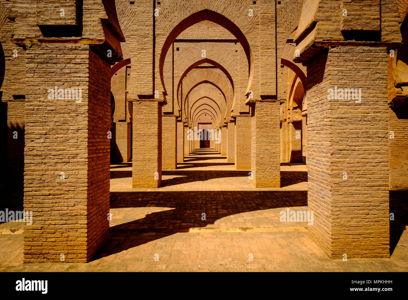 Innerhalb der Tinmel Moschee, der Hohe Atlas, Marokko Stockfoto