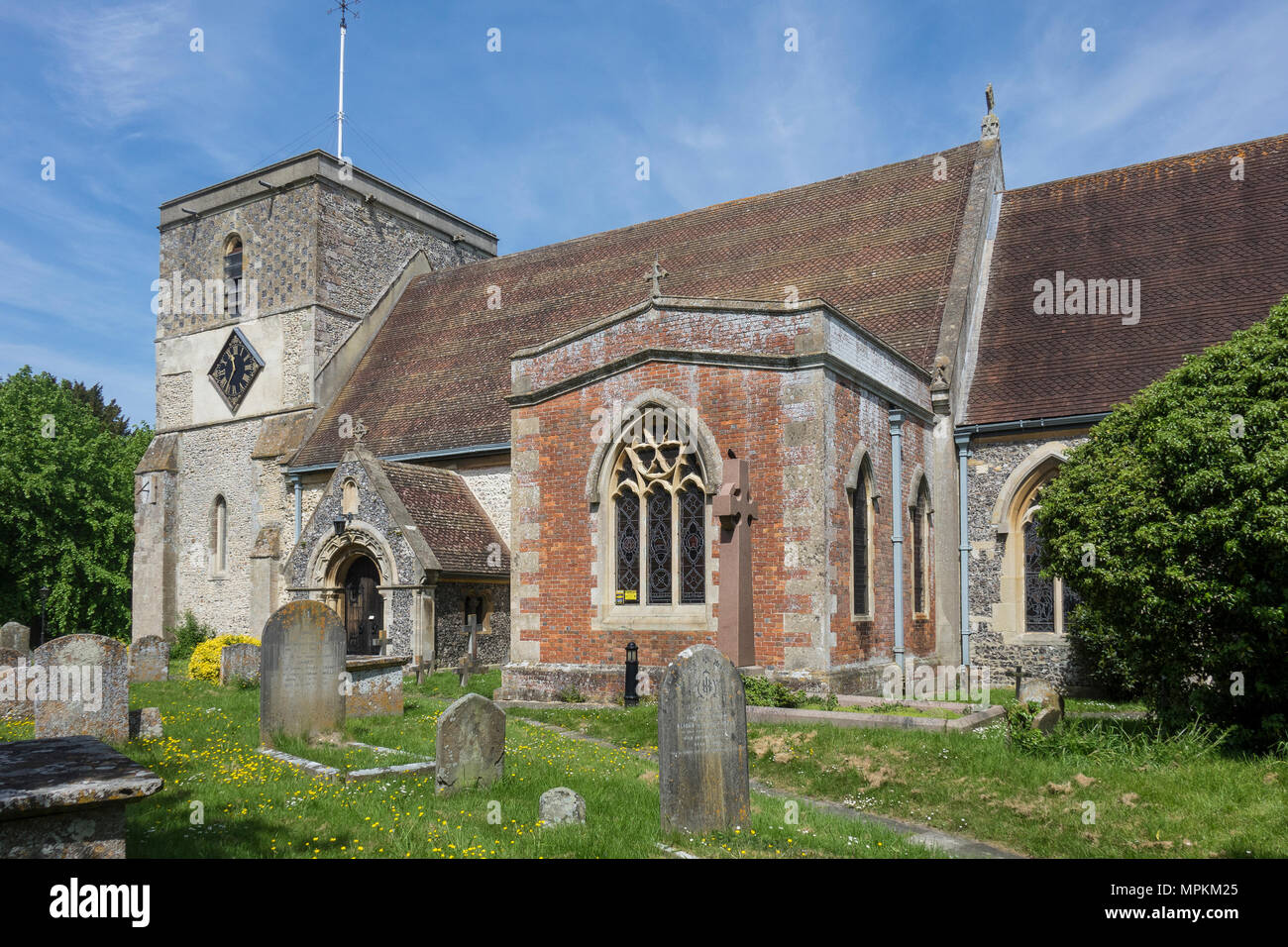 England, Berkshire, Kintbury, Kirche Stockfoto