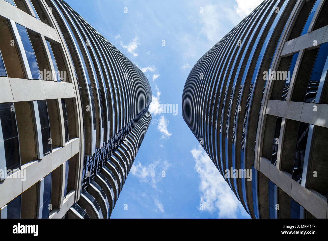 Toronto Kanada, das Met, Hochhaus Wolkenkratzer Gebäude Gebäude Eigentumswohnung Eigentumswohnungen Wohnhäuser Wohnung apar Stockfoto