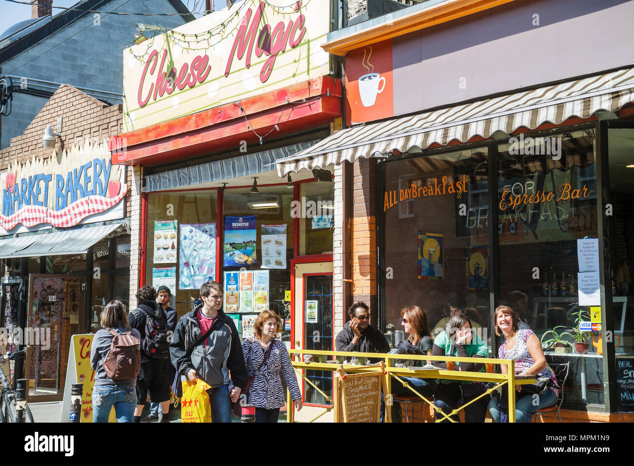 Toronto Kanada, Baldwin Street, Kensington Market, historische Nachbarschaft, Shopping Shopper Shopper Shop Shops Markt Märkte Marktplatz Kauf Verkauf, r Stockfoto