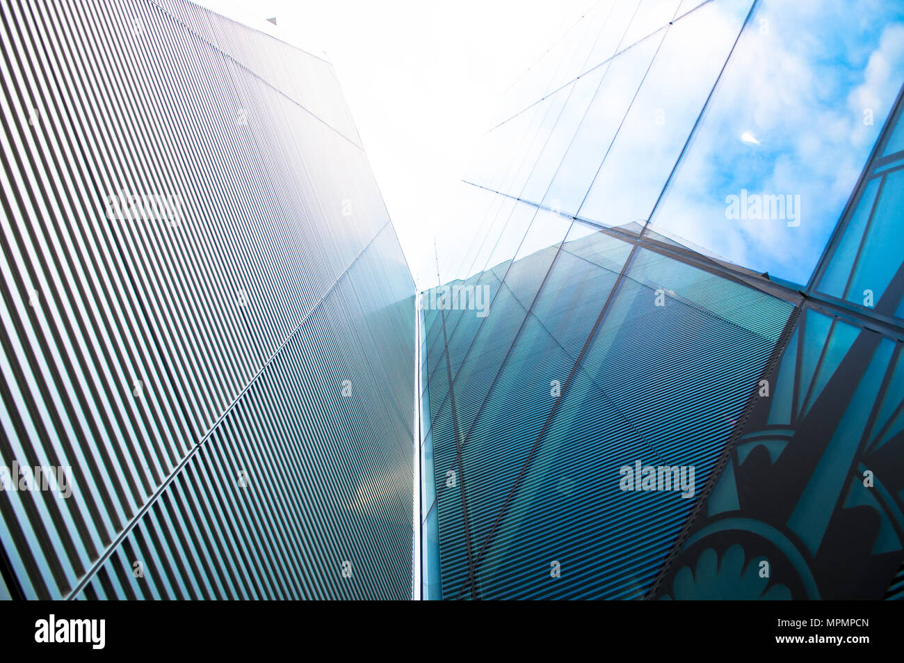 Titanic Titanic Quarter Belfast City Belfast Hafen Belfast Nordirland Stockfoto