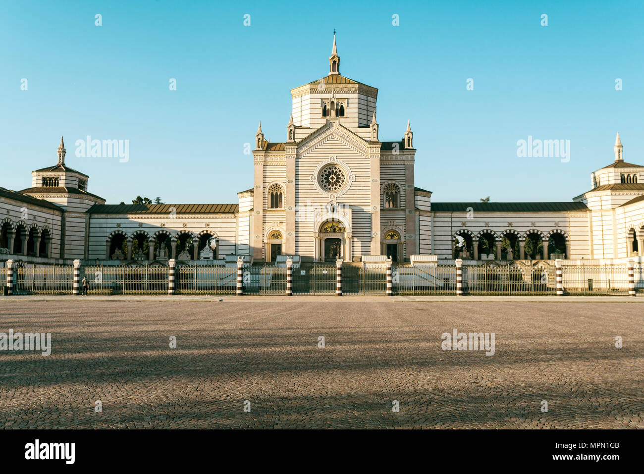 Italien, Lombardei, Mailand, Cimitero Monumentale Stockfoto