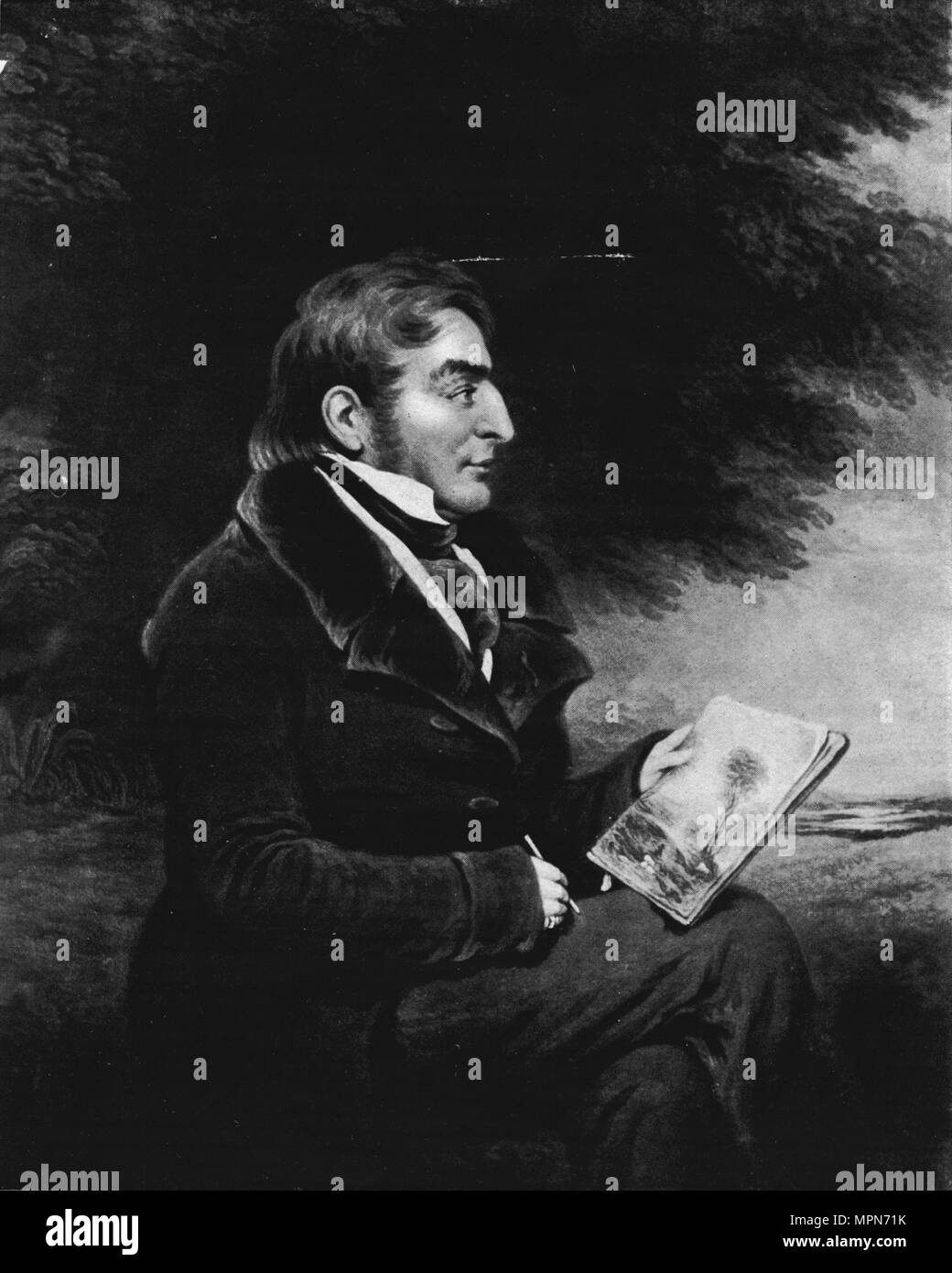 "J. M. in W. Turner, R.A.', c 1842 (1911). Künstler: Charles Turner. Stockfoto