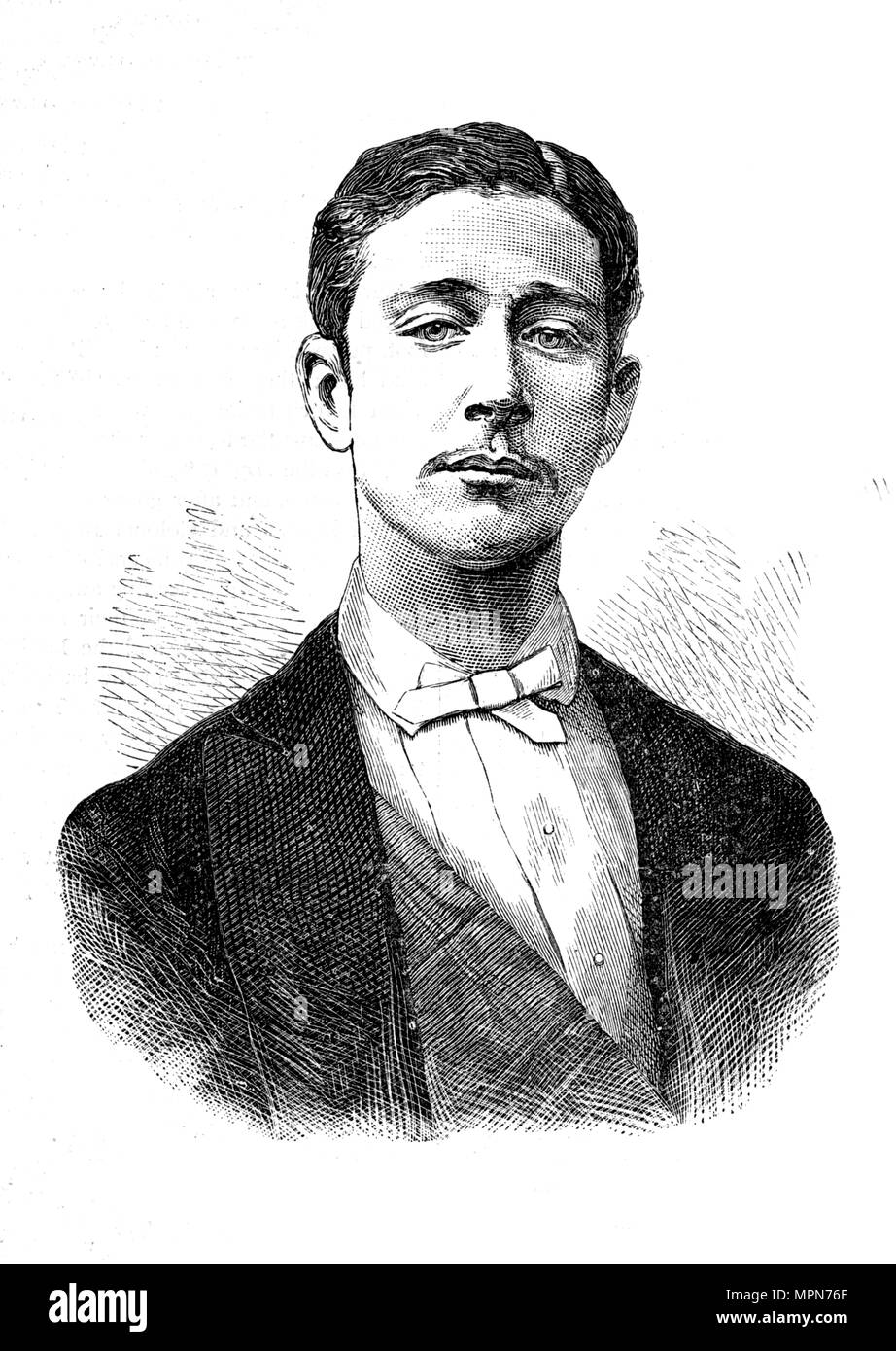 'Prinz Louis Napoleon', c 1880. Artist: Unbekannt. Stockfoto