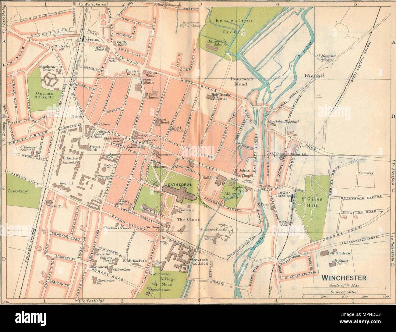 'Winchester', c 20. Artist: John Bartholomew. Stockfoto