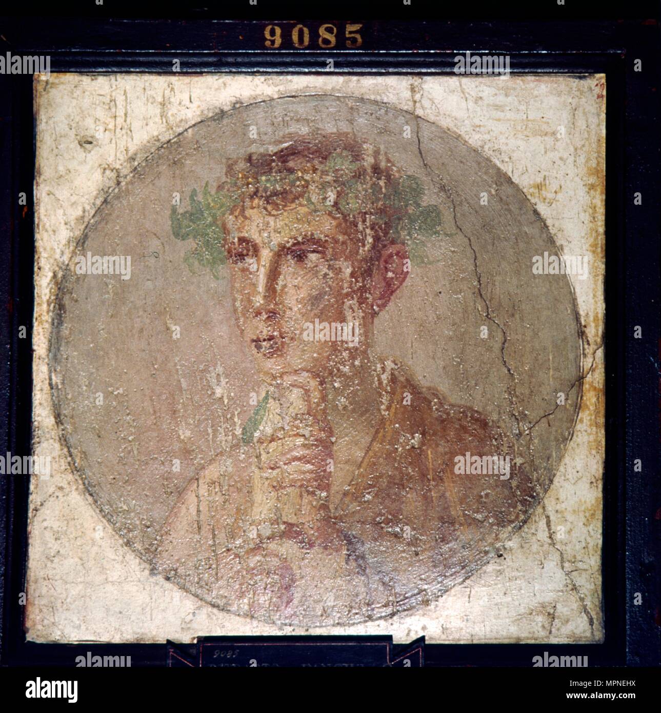 Römische Porträt eines jungen Mannes aus Pompeji, 1. Jahrhundert. Schöpfer: Unbekannt. Stockfoto