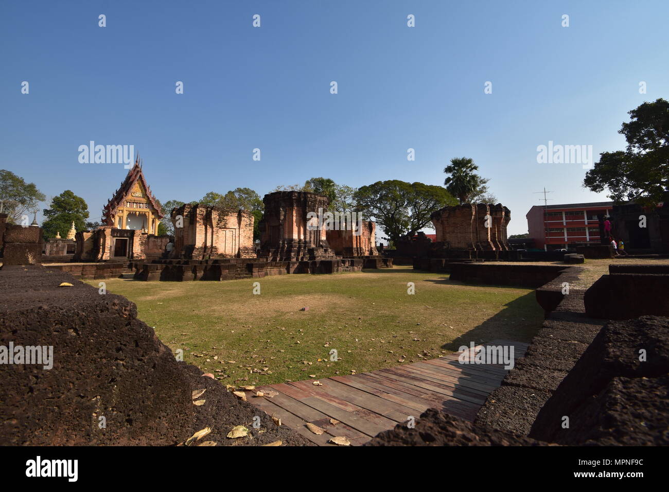 Historische Sehenswürdigkeiten von Thailand Stockfoto