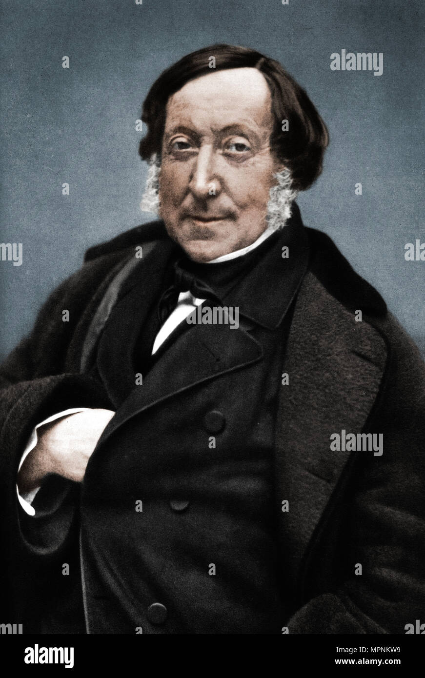 Gioachino Rossini (1792-1868), Italienischer Komponist. Artist: Nadar. Stockfoto