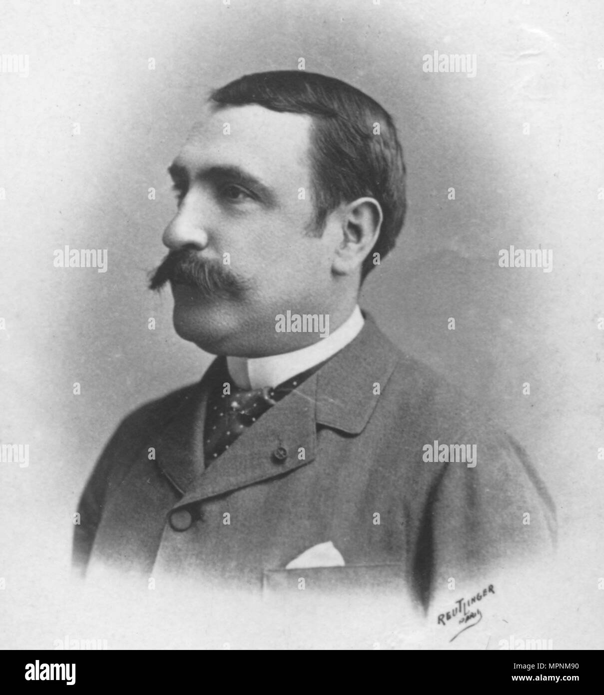 Bin ercie', c 1893. Künstler: Charles "Reutlinger. Stockfoto