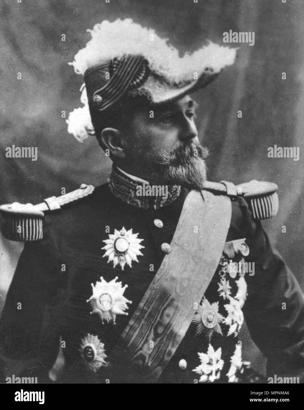 "Amiral Fournier', c 1893. Artist: Unbekannt. Stockfoto