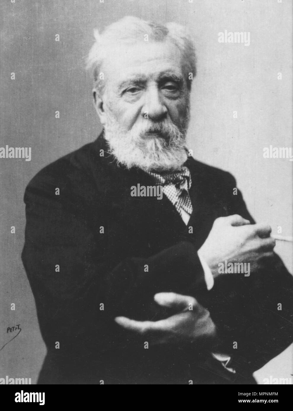 'Barrias', c 1893. Künstler: Pierre Petit. Stockfoto