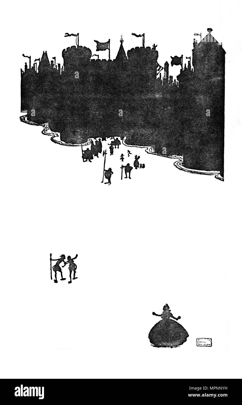 "Zwei Schurken, die sich Weber machte ihr Aussehen', c 1930. Artist: W Heath Robinson. Stockfoto